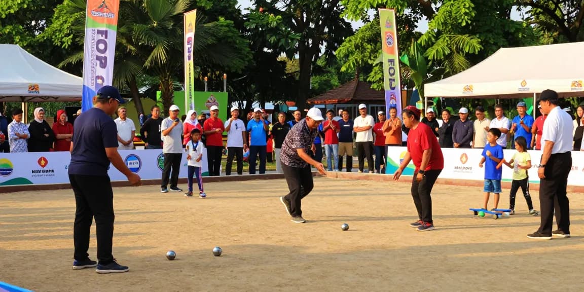 Engaging petanque tournament at fopikotabanjarma.org showcasing community spirit and vibrant atmosphere.