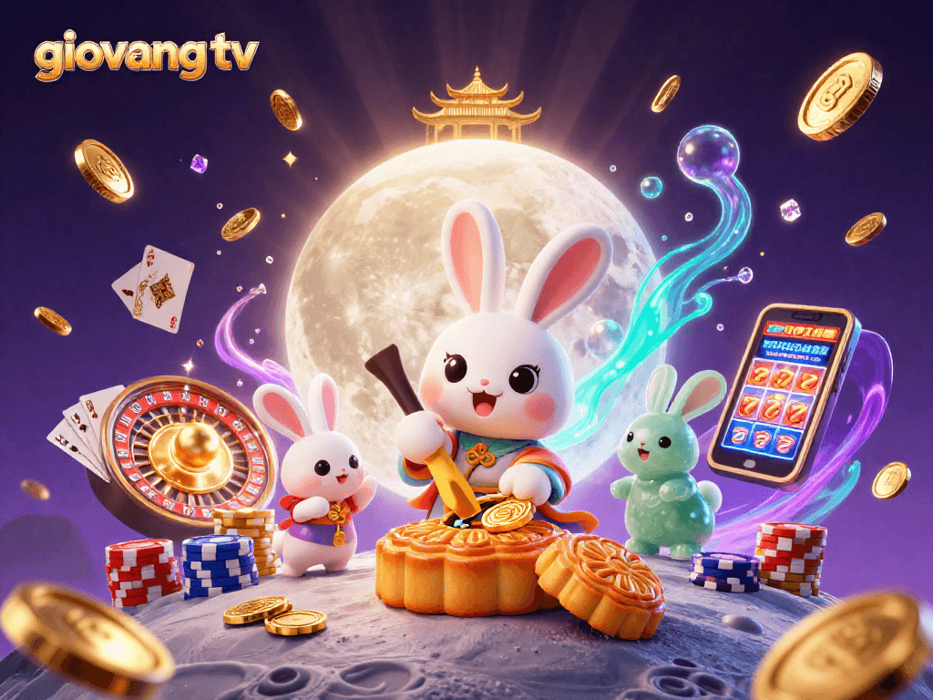 Explore the exciting world of giovang tv with our vibrant 3D illustration showcasing thrilling casino elements.