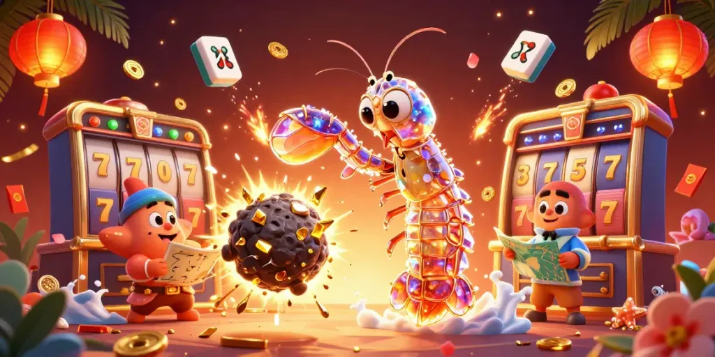 Experience the thrill of winning with 23WIN in this vibrant 3D casino-themed illustration.